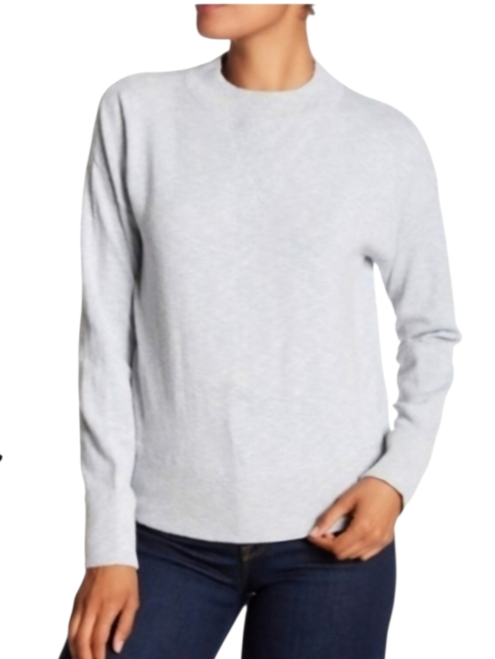 Madewell Crewneck Light Blue Pullover Sweatshirt Women's Size Small